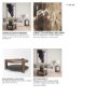 71122-AB - Jovia Brown Mango Wood W/ Cappuccino Marble Round Coffee Table