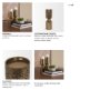 71149 - Akira Large Hammered Gold Metal Pillar Candle Holder