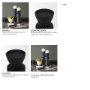 71152 - Odilia Small Smooth Matte Black Metal Geometric Pillar Candle Holder