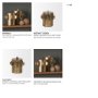 71162 - Deacon Small Antiqued Gold Metal Canister with Sculptural Handles