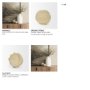 71166 - Imani Small Sculptural Textured Beige Metal Decorative Orb Object