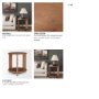 71182 - Hisako Mid Brown Open Round Accent Table