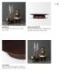 71184 - Sadira Large Mid-Dark Brown Solid Wood Round Riser