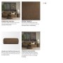 71196 - Saga Textured Brown Plush Fabric 3 Seater Sofa