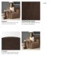 71212 - Cayson Dark Brown Sculptural Round Accent Table