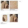 71223 - Cove Light Brown Sculptural Open Side Table