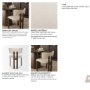 71249 - Soho Open Back Dining Side Chair | Cream Chenille w/ Dark Brown Wood