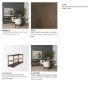 71279 - Bondi Dark Brown Wood w/ Paper Rope Shelf Console Table