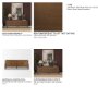 71294 - Trellyn Dark Brown Solid Wood 4-Door w/ Carved Woven Doors Closed Sideboard