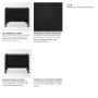 71306 - Phil Black Wood 2 Drawer Accent Cabinet