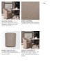 71320 - Sondra Barrel Back Dining Arm Chair | Gray Fabric w/ Wood