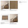 71322 - Hollis Gray-Brown Wood 3-Drawer Closed Nightstand