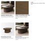 71343 - Lyonne Oblong Medium Brown Oak Wood Coffee Table