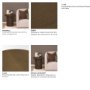 71344 - Lyonne Round Medium Brown Oak Wood Pedestal Side Tables