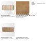 71376 - Serrin Solid Wood w/ Travertine 4 Door Closed Sideboard