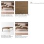 71384 - Riven Oak Wood Rectangular Coffee Table