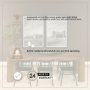 71402-AB - Hewitt 94"L x 42"W Rectangular Dining Table | Modern | Smooth Reclaimed Wood | Seats 8