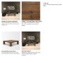 71404-AB - Hewitt Square Smooth Reclaimed Wood Coffee Table