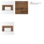 71408 - Vance Mid-Dark Brown Reclaimed Wood Rounded Console Table