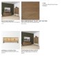 71414 - Truss Cool Brown Wood 4 Door Closed Sideboard