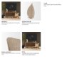 71429 - Thatch 20x20 Square Sand Decorative Pillow Cover
