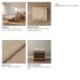 71455 - Kambal Light Beige Woven Cotton Throw Blanket