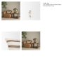 71460-CFD - Maryn 13x21 Lumbar Cream w/ Brown Stripes Decorative Pillow Cover