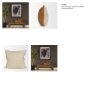 71466 - Lowen 22x22 Square Copper Rust Woven Decorative Pillow