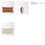 71467-CFD - Lowen 14x26 Lumbar Copper Rust Woven Pillow Cover w/Down Filler