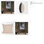71468 - Lowen 22x22 Square Navy Woven Decorative Pillow