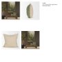 71472 - Lowen 22x22 Square Silver Sage Woven Decorative Pillow