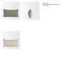 71473-CFD - Lowen 14x26 Silver Sage Woven Pillow Cover w/Down Filler