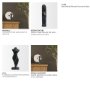 71474 - Contour Black Marble Silhouette Decorative Object