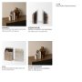 71478 - Corte Mixed Marble Stacked Bookends