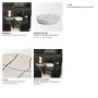 71483 - Sintessi Round White Marble Decorative Bowl