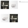 71484 - Sintessi Rectangular White Marble Decorative Bowl