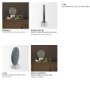 71489 - Orin Gray Marble Round Disc Decorative Object