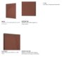71516 - Drape I Rust Fabric Dimensional Framed Art