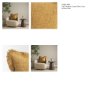 71531-CFD - Kambal 20x20 Mustard Cotton Pillow Cover w/Down Filler