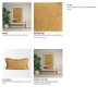 71532 - Kambal 14x26 Mustard Cotton Decorative Pillow Cover