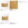 71533 - Kambal 13x21 Mustard Cotton Decorative Pillow Cover