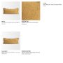 71534 - Kambal 14x36 Mustard Cotton Decorative Pillow Cover