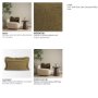 71537 - Kambal 13x21 Dark Olive Cotton Decorative Pillow Cover
