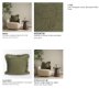 71543 - Kambal 20x20 Evergreen Cotton Decorative Pillow Cover