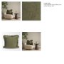 71543-CFNA - Kambal 20x20 Evergreen Cotton Pillow Cover w/Non-Allergen Filler