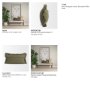 71544 - Kambal 14x26 Evergreen Cotton Decorative Pillow Cover