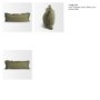 71546-CFD - Kambal 14x36 Evergreen Cotton Pillow Cover w/Down Filler