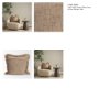 71547-CFNA - Kambal 20x20 Sand Cotton Pillow Cover w/Non-Allergen Filler