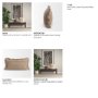 71548 - Kambal 14x26 Sand Cotton Decorative Pillow Cover
