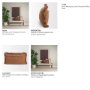 71552 - Kambal 14x26 Mahogany Cotton Decorative Pillow Cover